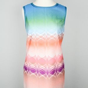 Missoni Multi Color Zip Back Dress